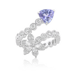 Load image into Gallery viewer, Blue Heart Ring