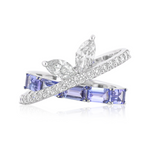 Load image into Gallery viewer, Tanzanite Bloom Ring