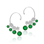 Load image into Gallery viewer, Green Earcuffs