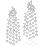 Load image into Gallery viewer, Heart Lattice Earrings