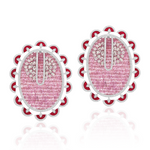 Load image into Gallery viewer, Dusty Pink Ovaline