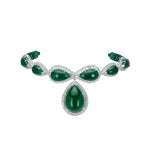 Load image into Gallery viewer, Green Droplet Choker