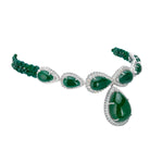 Load image into Gallery viewer, Green Droplet Choker