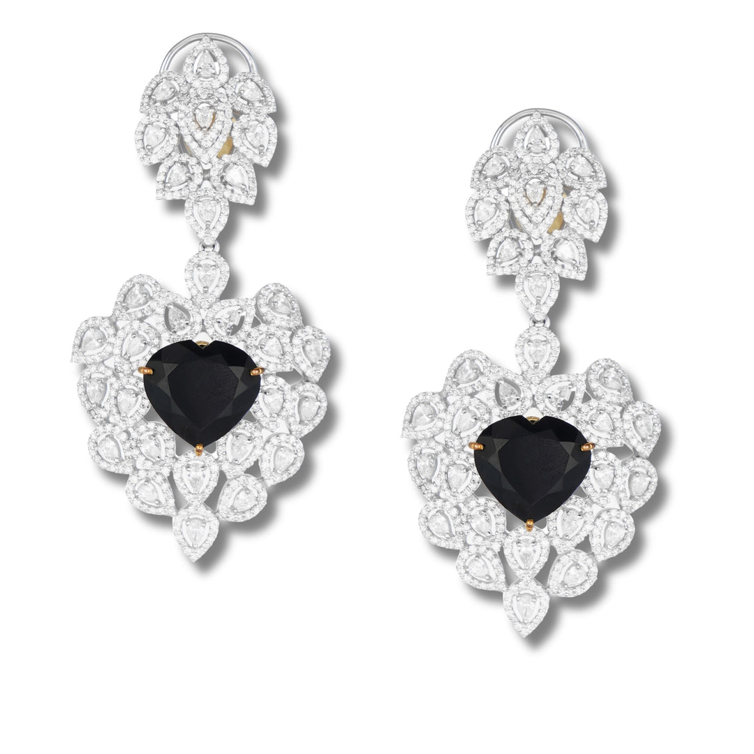Black in Love Earrings