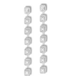 Load image into Gallery viewer, Celestial Emerald Cut Earrings