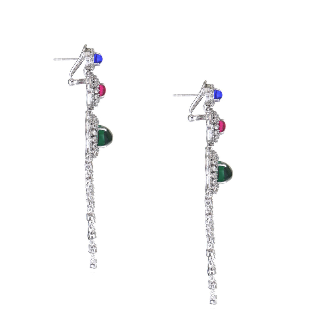 Triadic color danglers
