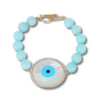 Load image into Gallery viewer, Pearl Eye Bracelet
