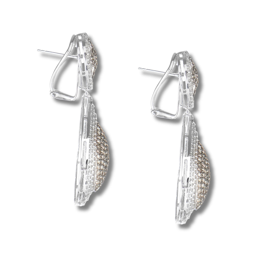 Champagne Diamond Earrings