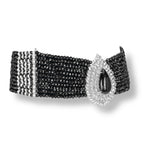 Load image into Gallery viewer, Black Pear Motif Choker