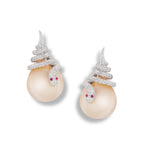 Load image into Gallery viewer, Serpant Pearl Studs