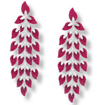 Load image into Gallery viewer, Scarlet Cascade Earrings