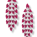 Load image into Gallery viewer, Scarlet Cascade Earrings