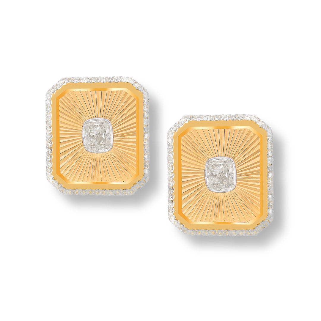 Gold Crease Studs