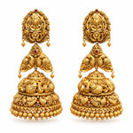 Load image into Gallery viewer, JHUMKA EARRING WITH PEACOCK