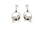 Load image into Gallery viewer, Panther Luxe Earrings
