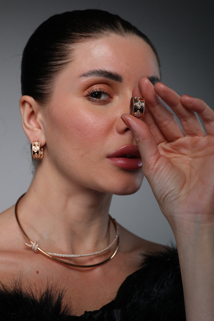 Rose Clove Hoops