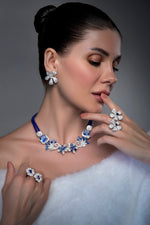 Load image into Gallery viewer, Midnight Bloom Choker
