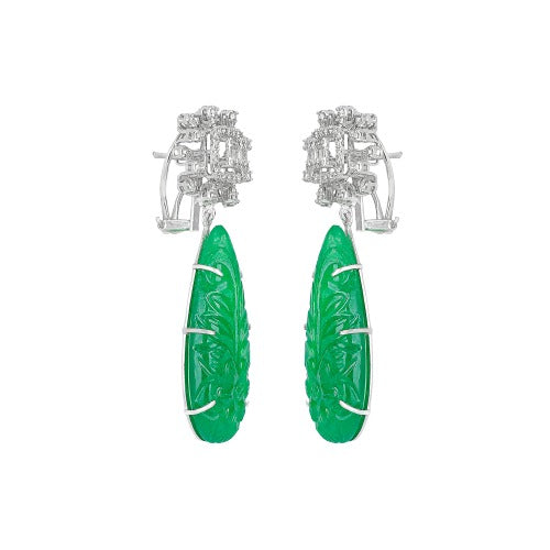Crafted Verdant Earrings