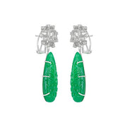 Crafted Verdant Earrings