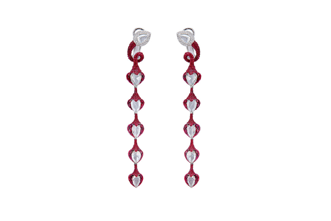 Eternal Ruby Earrings