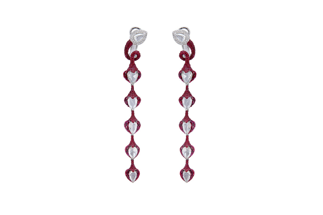 Eternal Ruby Earrings