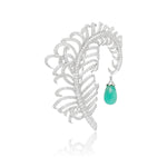 Load image into Gallery viewer, Imperial Feather Brooch
