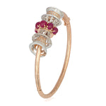 Load image into Gallery viewer, Crimson Bloom Cuff
