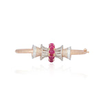 Load image into Gallery viewer, Crimson Bloom Cuff
