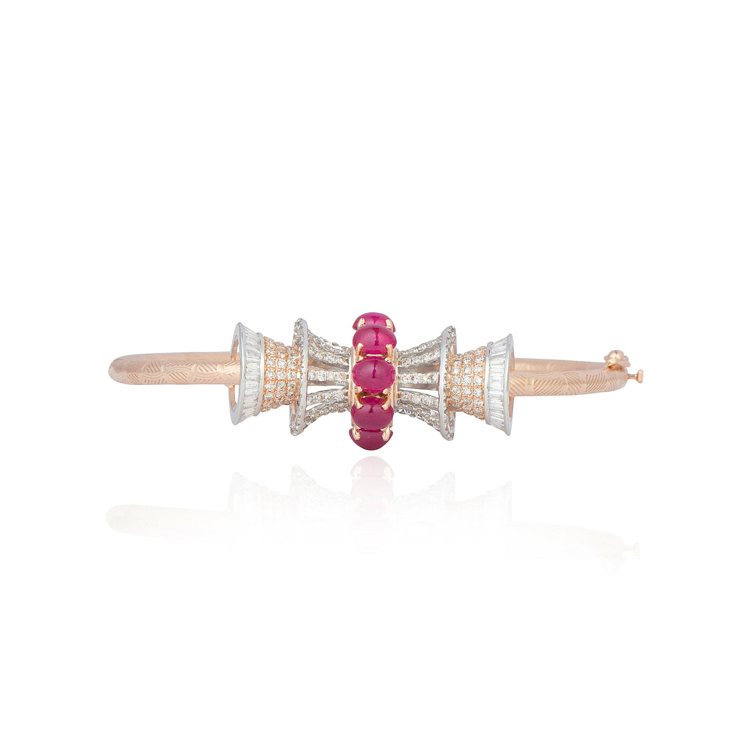 Crimson Bloom Cuff