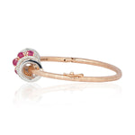 Load image into Gallery viewer, Crimson Bloom Cuff
