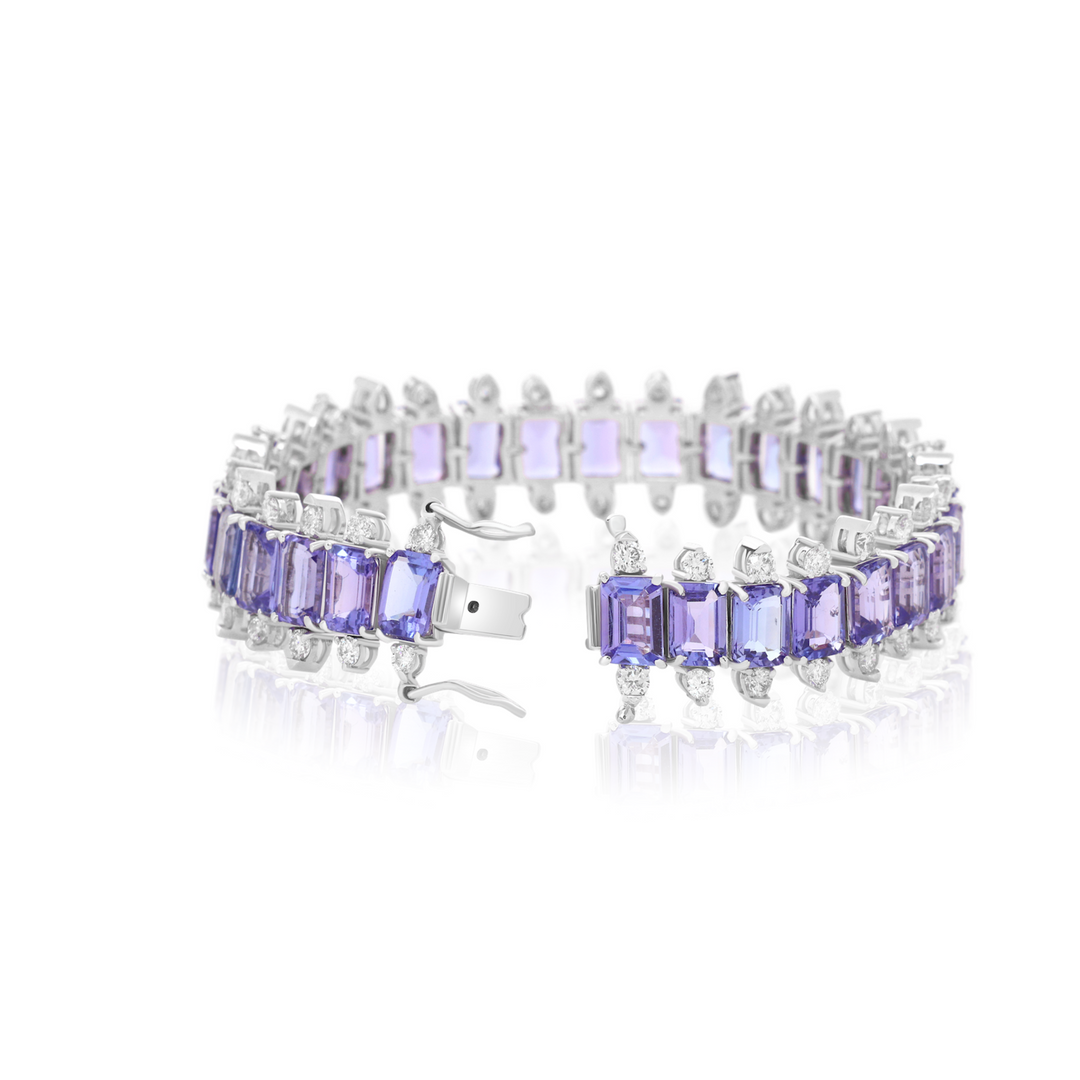 Tanzanite Lumiere Bracelet
