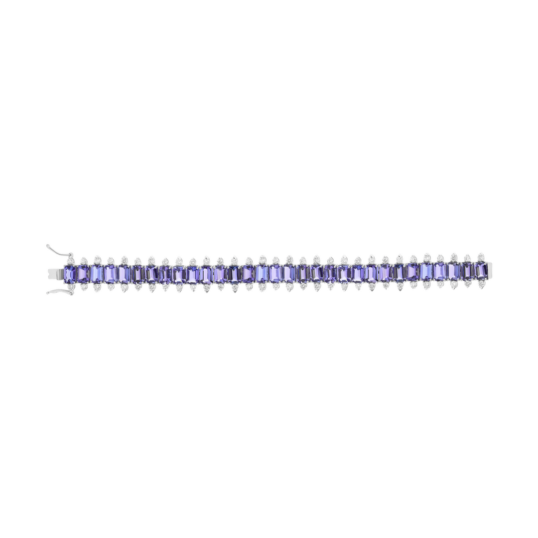 Tanzanite Lumiere Bracelet