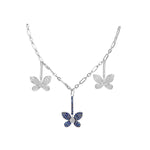 Load image into Gallery viewer, Papillon Bleu Necklace
