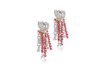 Load image into Gallery viewer, Pink Sapphire Raindrops
