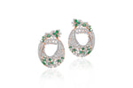Load image into Gallery viewer, Emerald Lust earrings
