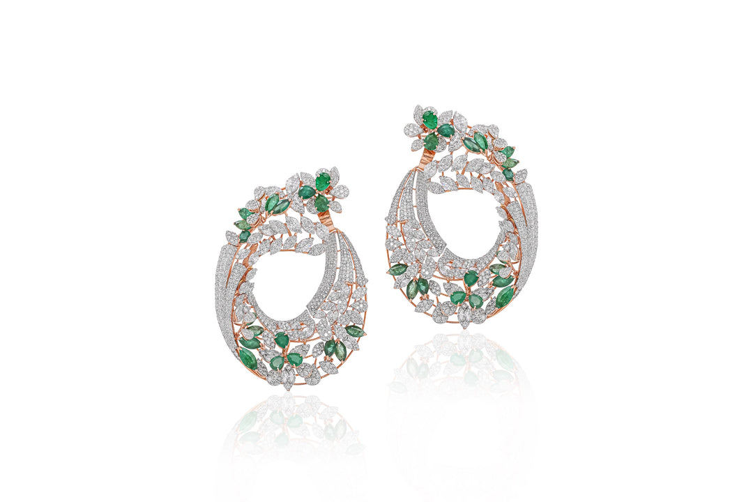 Emerald Lust earrings
