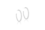 Load image into Gallery viewer, Marquis Diamond Hoops
