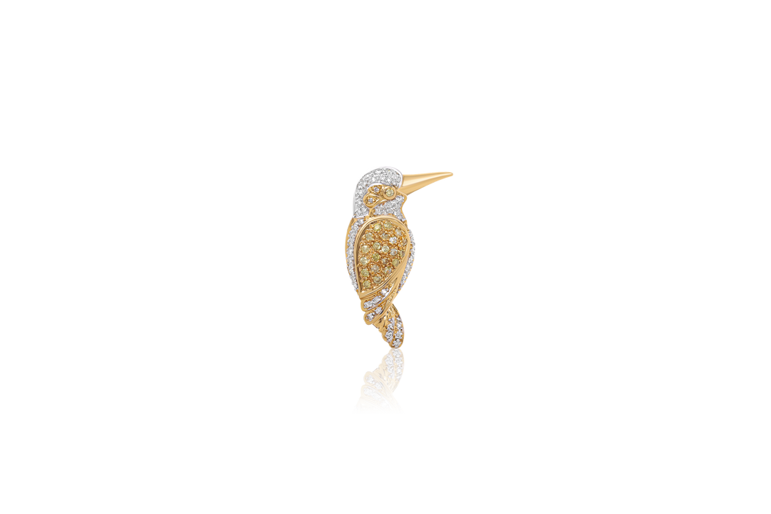 Kingfisher Brooch