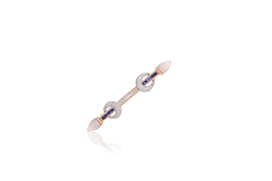 Crescent Brooch