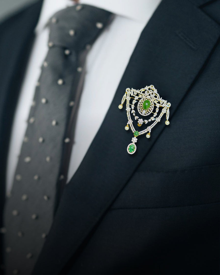 Royal Crest Brooch