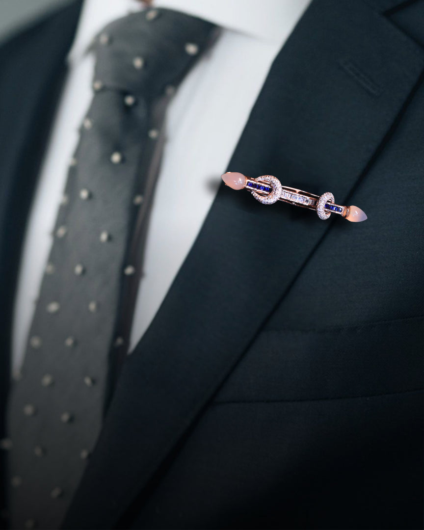 Crescent Brooch