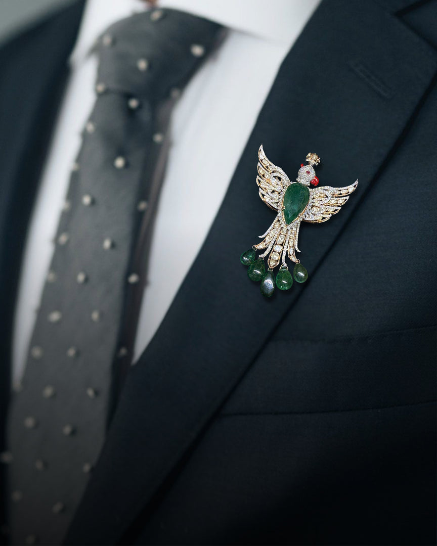 Royal Plume Brooch
