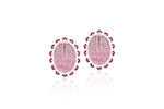 Load image into Gallery viewer, Dusty Pink Ovaline
