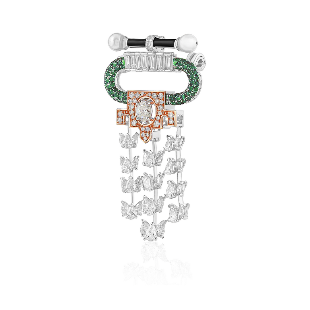 Fringe Luxe Brooch