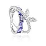 Load image into Gallery viewer, Tanzanite Bloom Ring
