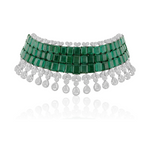 Load image into Gallery viewer, Emereld Aura Necklace set