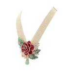 Load image into Gallery viewer, Ruby Blossom Necklace