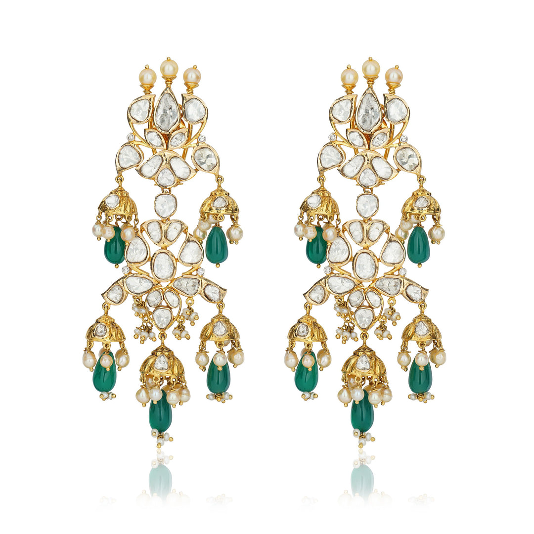 Polki Veil Danglers