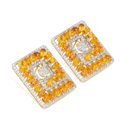 Golden Radiance Studs