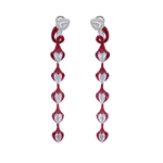 Load image into Gallery viewer, Scarlet Strings Earrings
